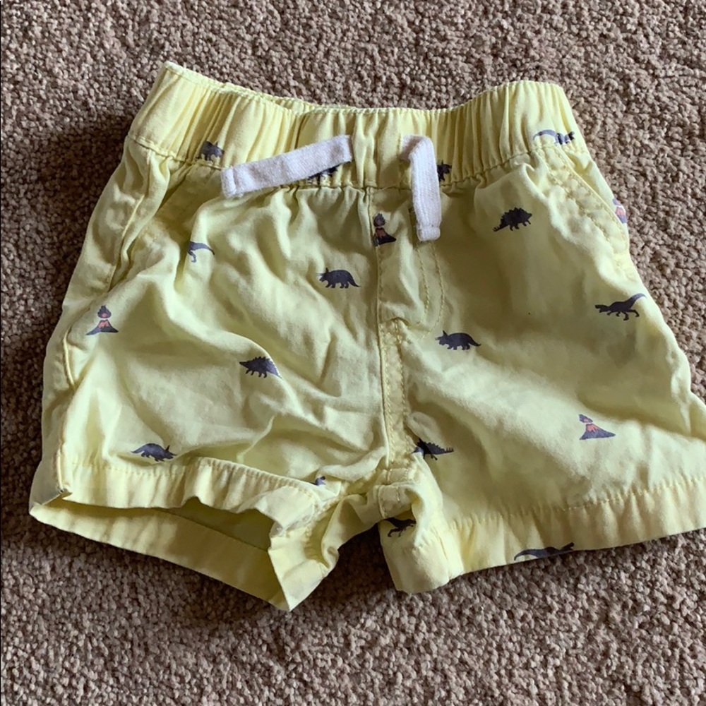 Yellow baby short